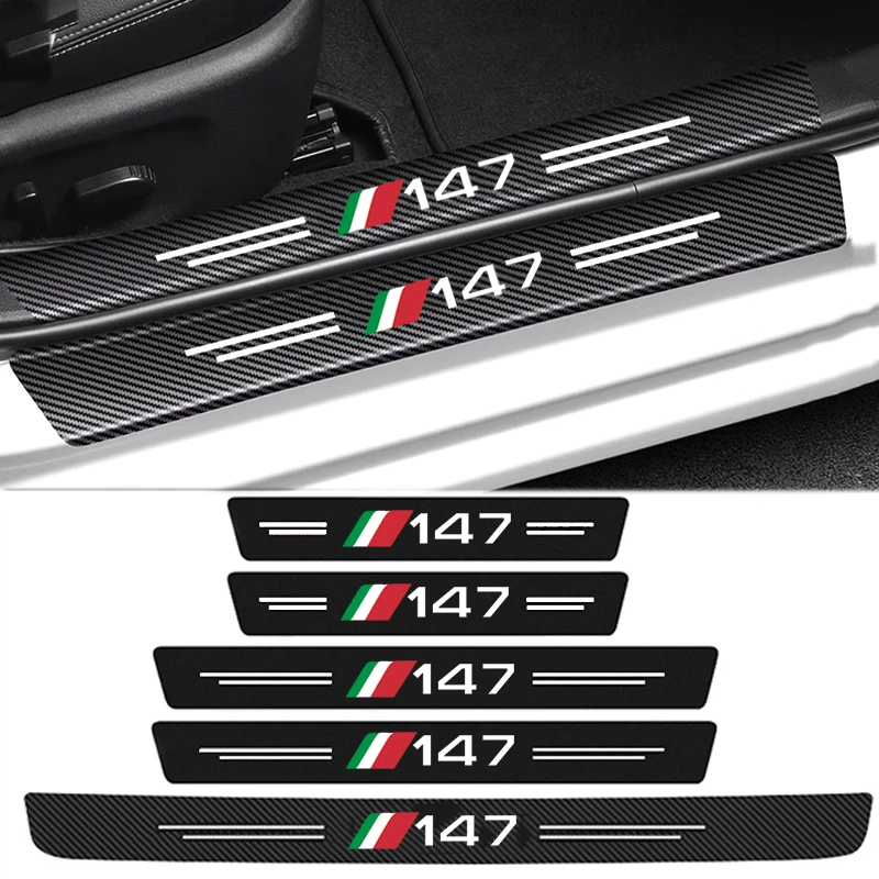 Crepe Pan Carbon - Für alfa romeo 147 logo auto