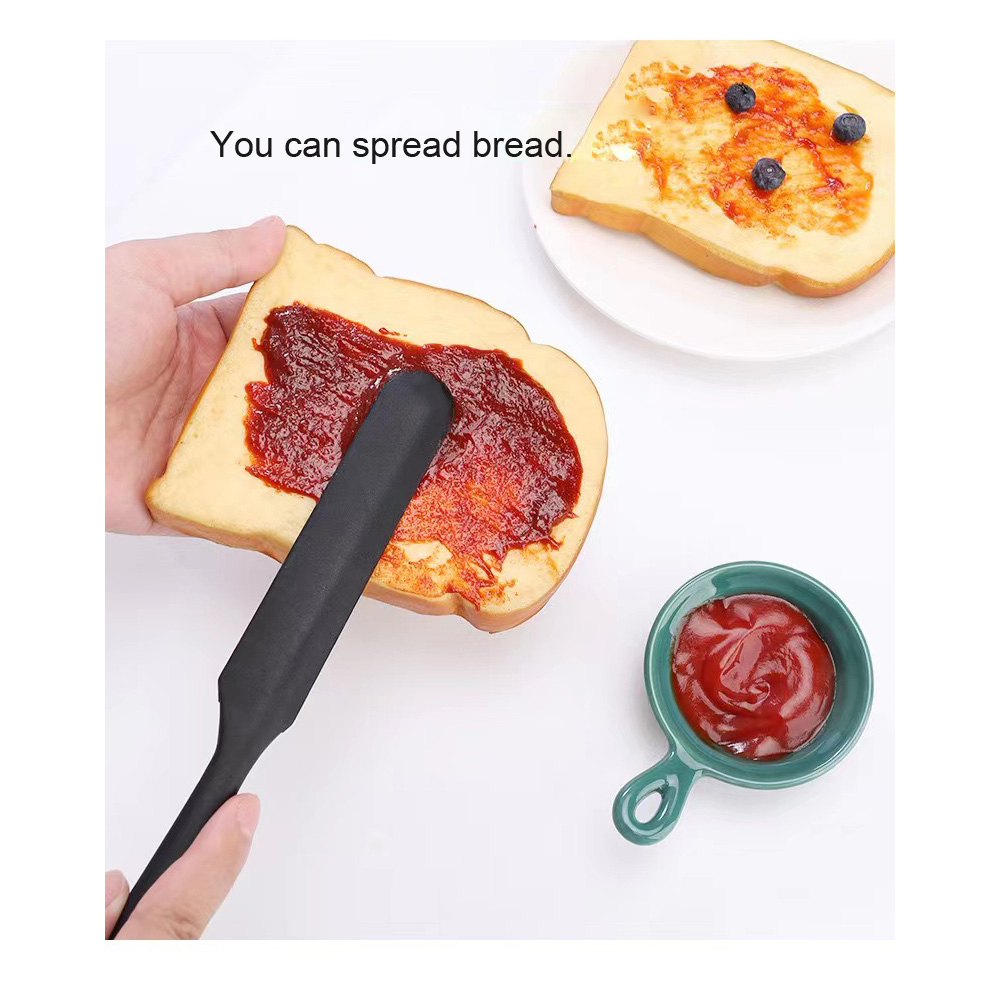 Silikon-Cremespatel mit Integr – Okonomiyaki Spatula Bewertung und Preis